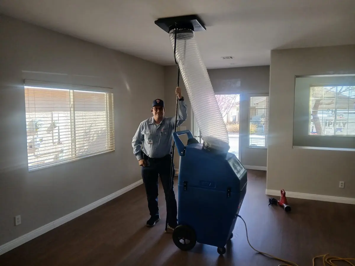 Professional Dryer Vent Cleaning work inside a Pembroke Pines home